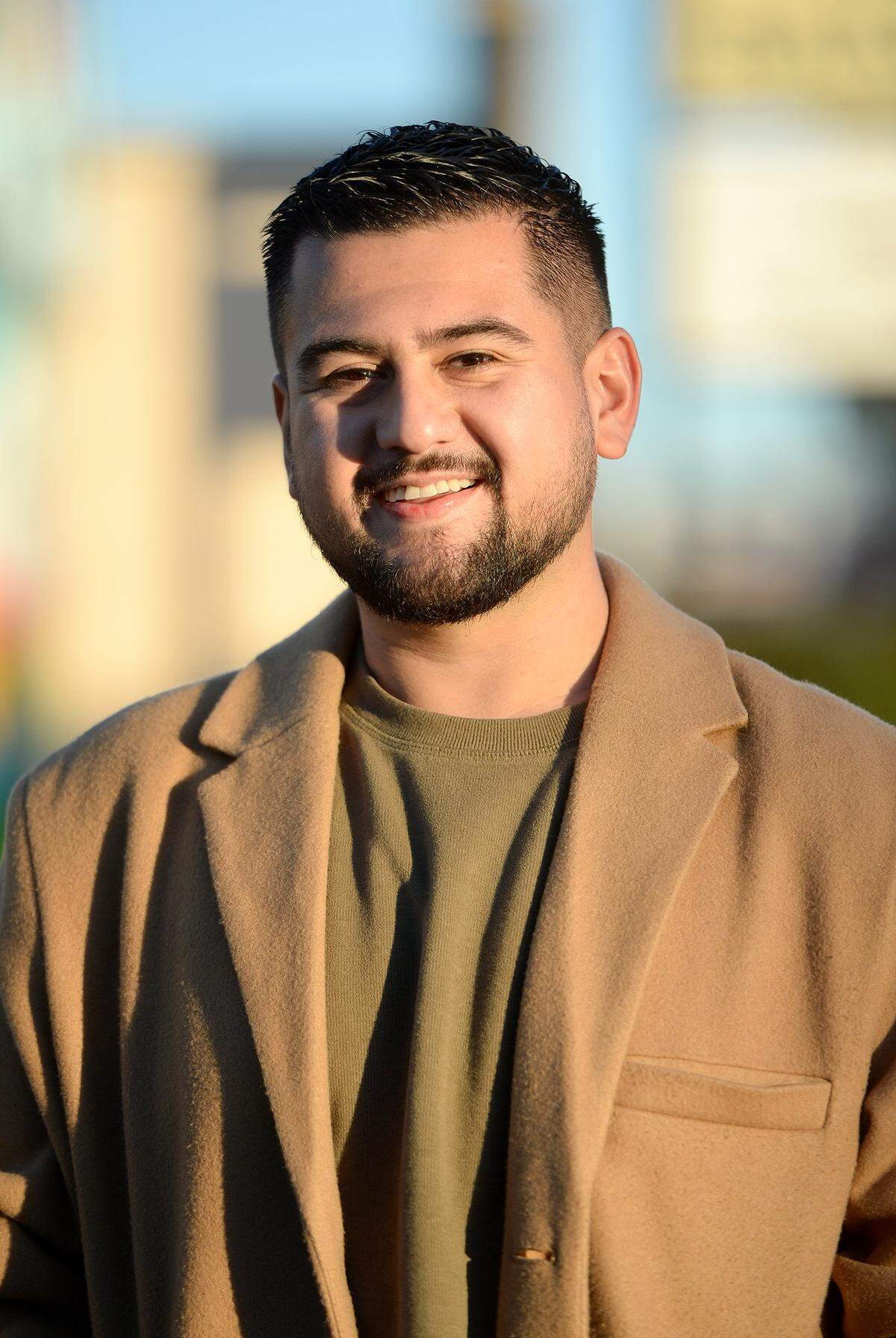 JD Mazuera Arias, 27, was elected as the District 5 Representative to the Charlotte City Council after a very tight primary in 2025. Mazuera Arias, as a CMS student, went to Idlewild Elementary, Randolph Middle School and East Mecklenburg High School. After high school he achieved a BA in Political Science from Queens University of Charlotte and got an MPA from NYU Robert F. Wagner School of Public Service where he was a Bloomberg Pubilc Service Fellow.Mazuera Arias was photographed on Friday, Dec. 19, 2025.