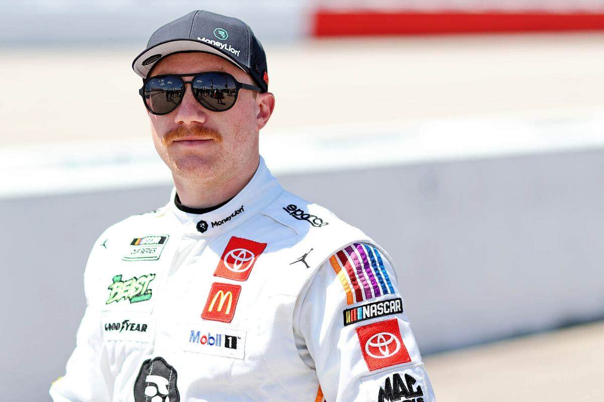 Tyler Reddick (45) during qualifying for the Goodyear 400 in Darlington, South Carolina, on May 11, 2024, at Darlington Raceway.