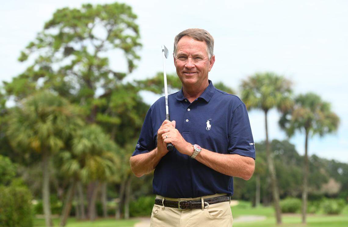 Presidents Cup captain Davis Love III in Sea Island, GA. on Friday, September 2, 2022.