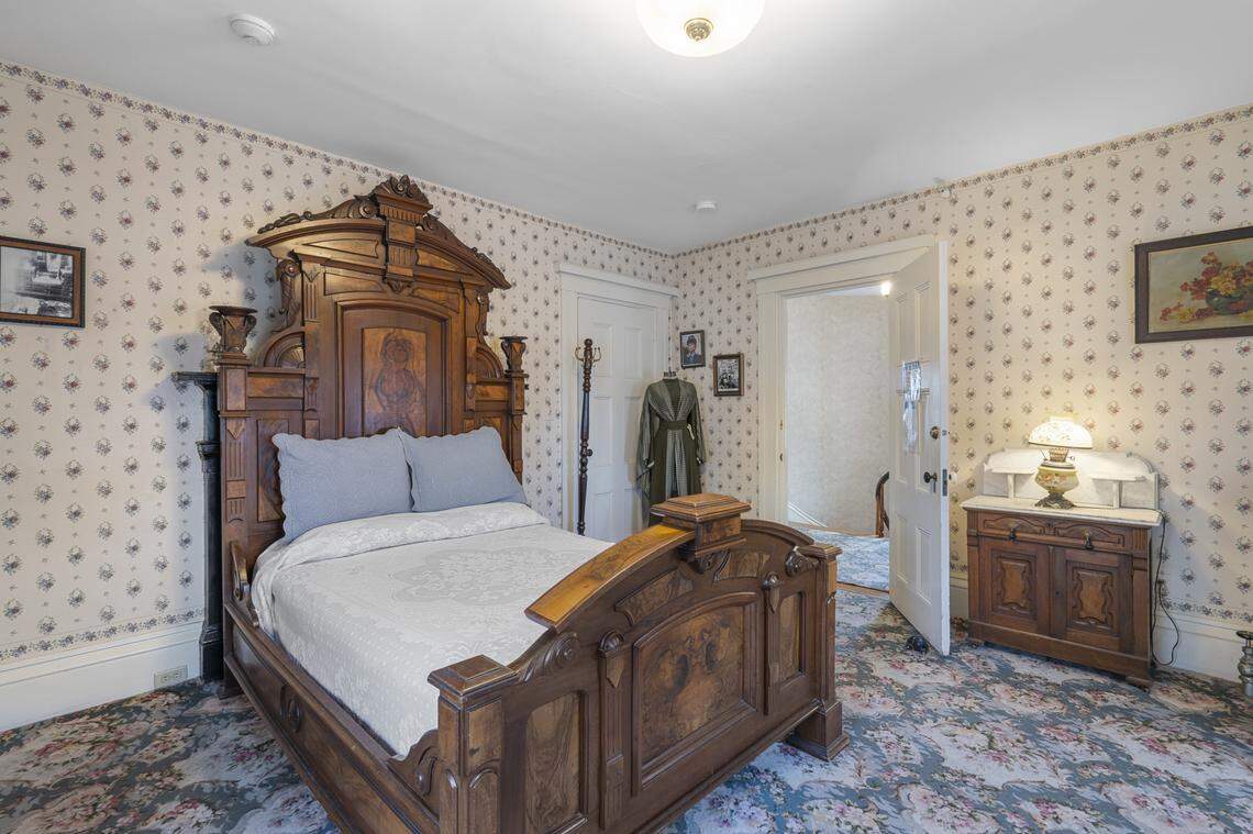 Guests at the Lizzie Borden house in Fall River, Massachusetts, can stay in the room where Abby Borden was found murdered on the second floor.