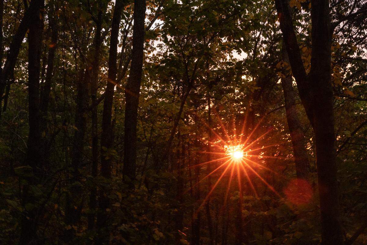 Crowders Mountain State Park in Kings Mountain, N.C., is shown Oct. 25, 2022. The ongoing threat of wildfires across the state prompted the closure of back country camp sites in the park and eight others on Friday, Nov. 10, 2023.