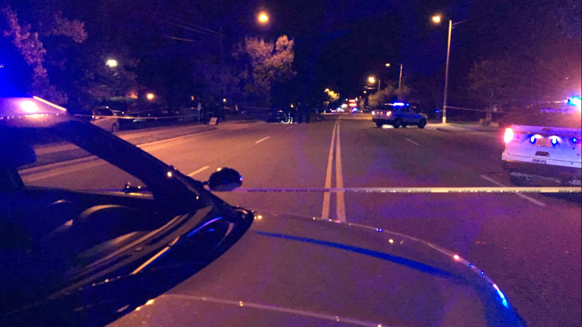 A man in a wheelchair was hit by a car and killed while he was the 4200 block of Shamrock Drive Saturday around 7 p.m.