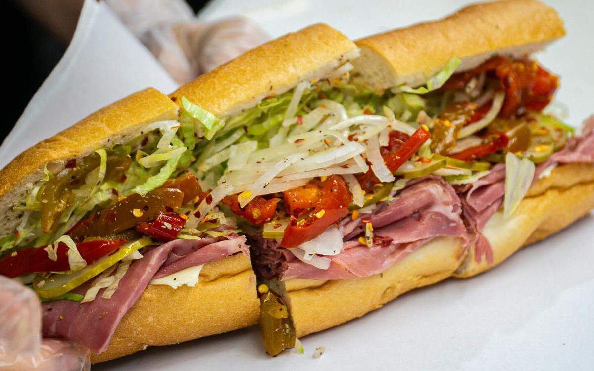 Ricci’s Hoagies opened in Philadelphia in 1920. The Italian hoagie shop offers meats and cheeses sliced in front of you for your 6-inch roll, 9-inch hoagie or 18-inch Italian loaf.