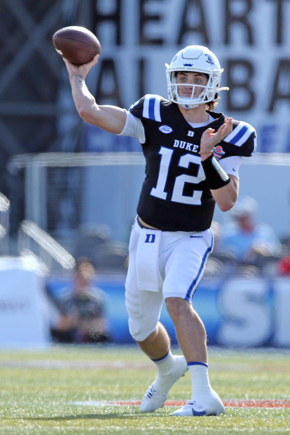 Former Duke quarterback Grayson Loftis is one of the Charlotte 49ers’ players who have transferred in for the upcoming season. Petre Thomas-USA TODAY Sports