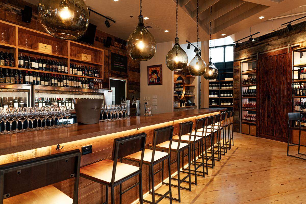 More than 40 wines by the glass are available at Foxcroft.