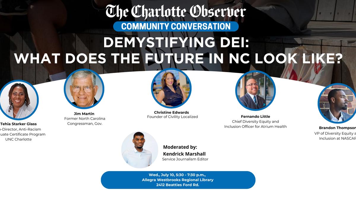 Charlotte Observer hosts conversation unpacking DEI in NC