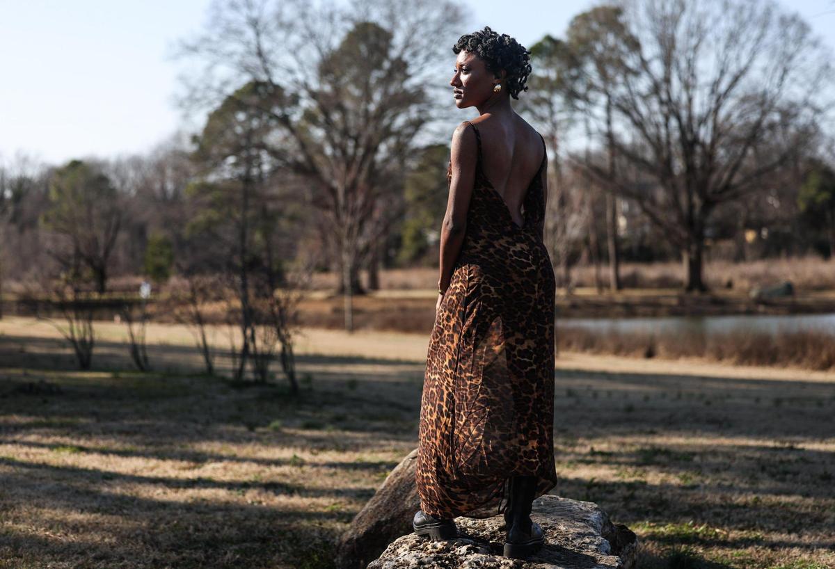 “My mission with ‘Dark & Divine’ is to spark deeper conversations about Black identity and beauty,” Dasia Hood said.
