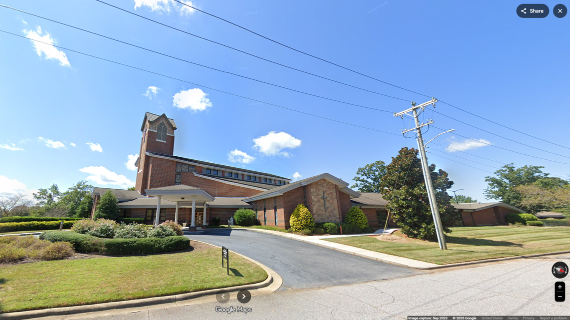 Dramatic police chase ends with man shot in front of church crowd, NC cops say