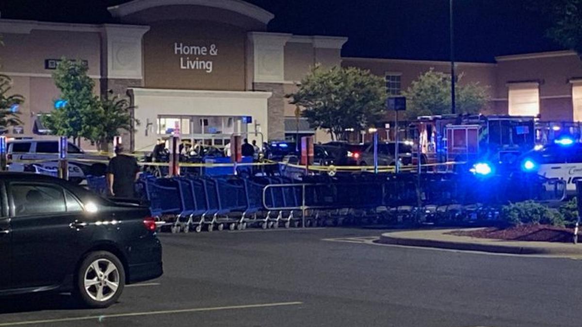A 55-year-old Charlotte man was hit and killed by another driver during a dispute over a parking space at this Walmart on Thunder Road Northwest in Concord, NC, on Thursday, Sept. 1, 2022, police said.