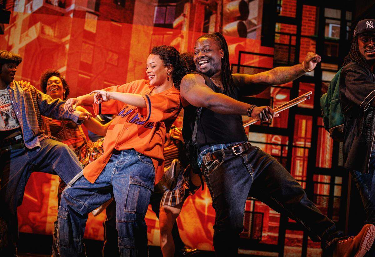 A scene from “Hell’s Kitchen” on Broadway.