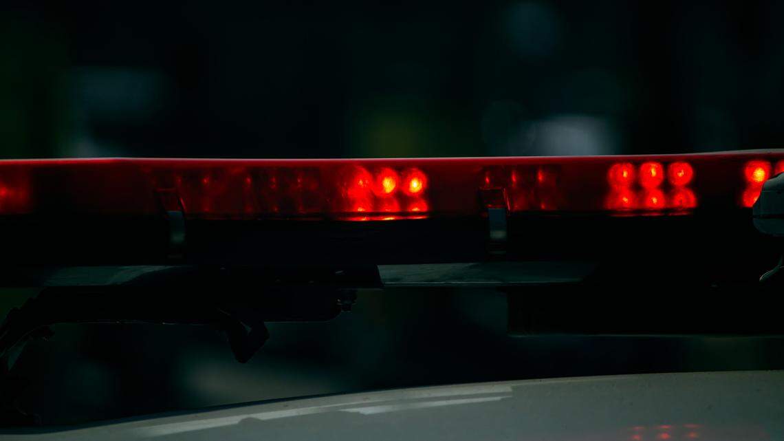 Someone flagged down a deputy to tell them about the car, officials said.