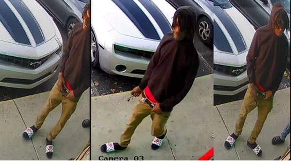 Charlotte-Mecklenburg police are looking for this person who may have been involved in a homicide near South End last week.