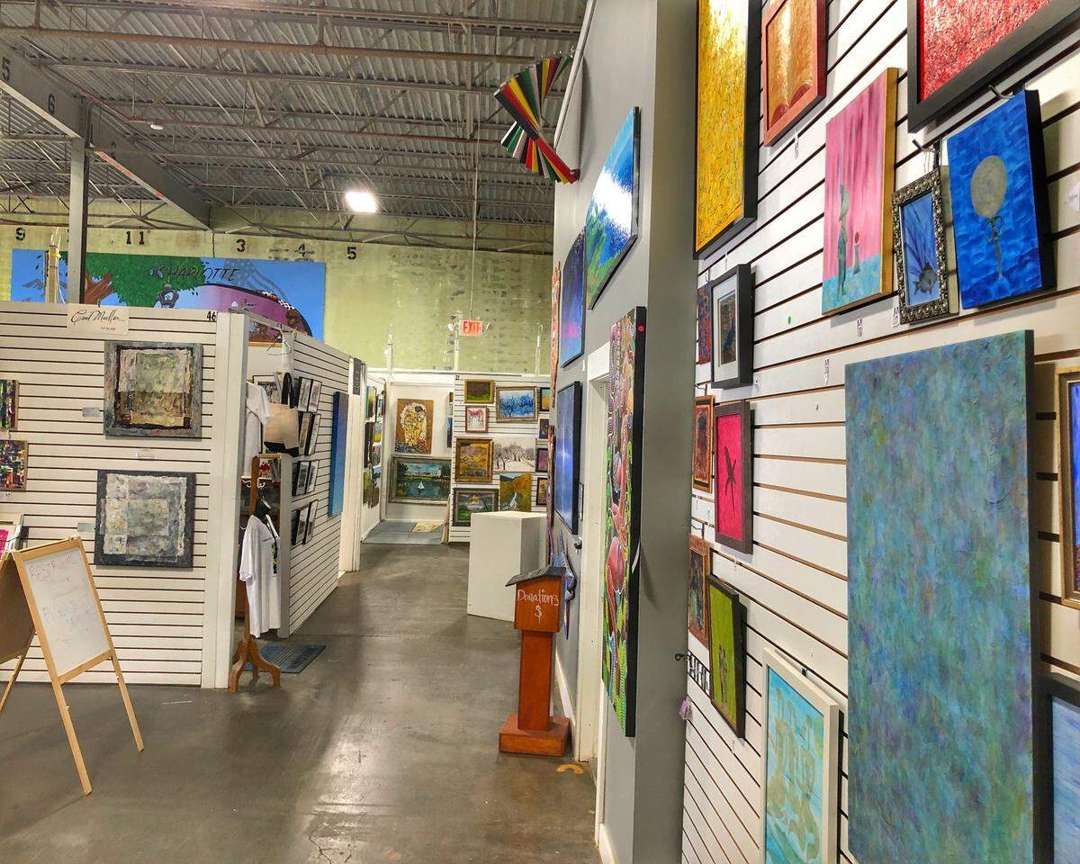 Charlotte Art League is in jeopardy of losing its space at 4237 Raleigh St.