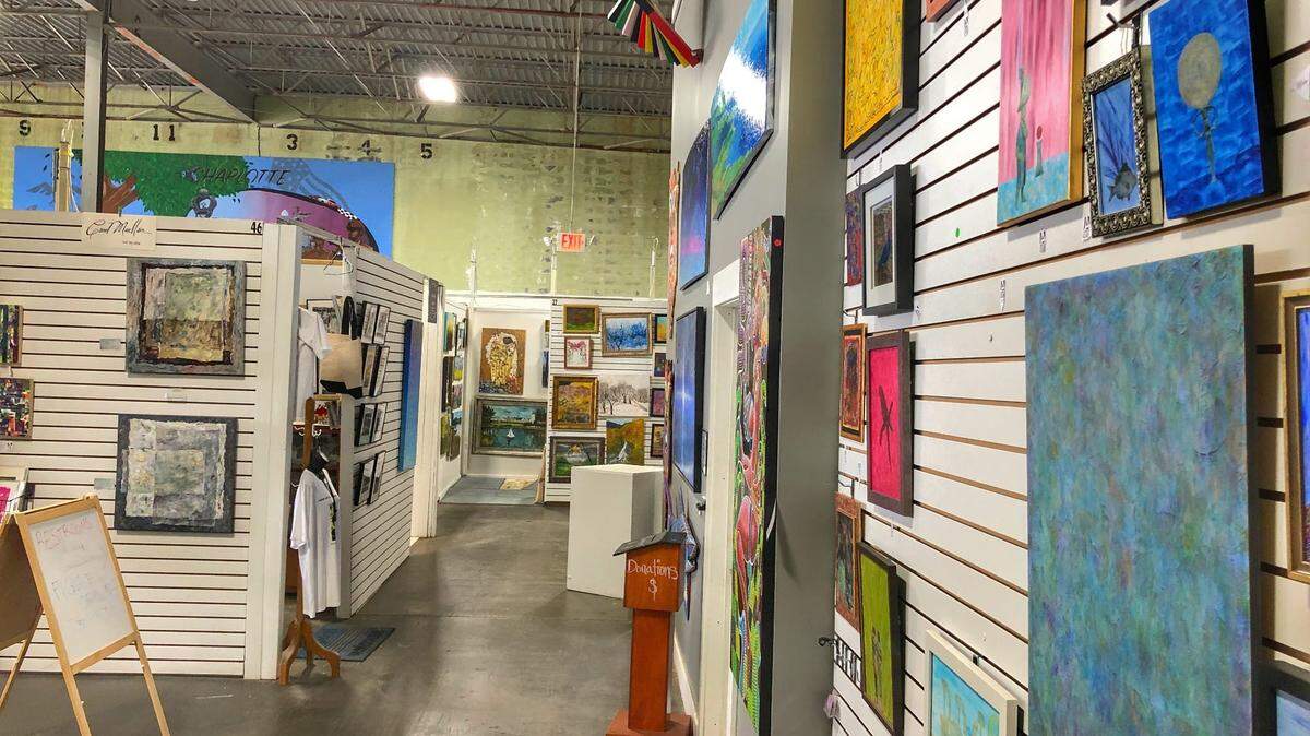 Charlotte Art League is in jeopardy of losing its space at 4237 Raleigh St.