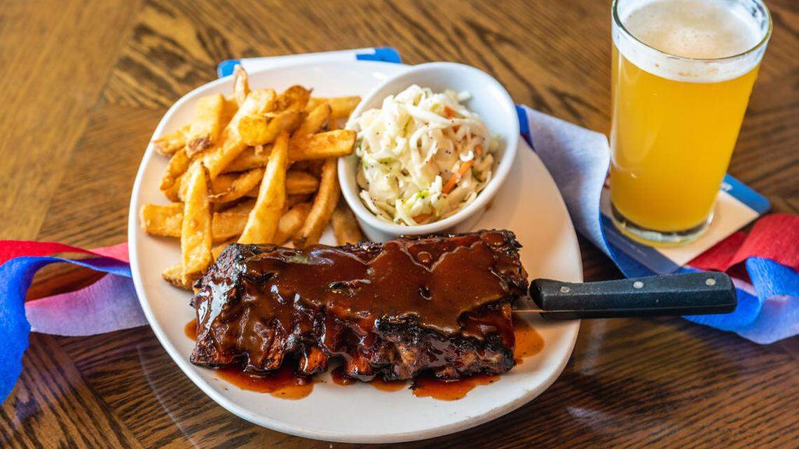 Caroline Ale House is offering military members and veterans a free rib platter on Veterans Day.