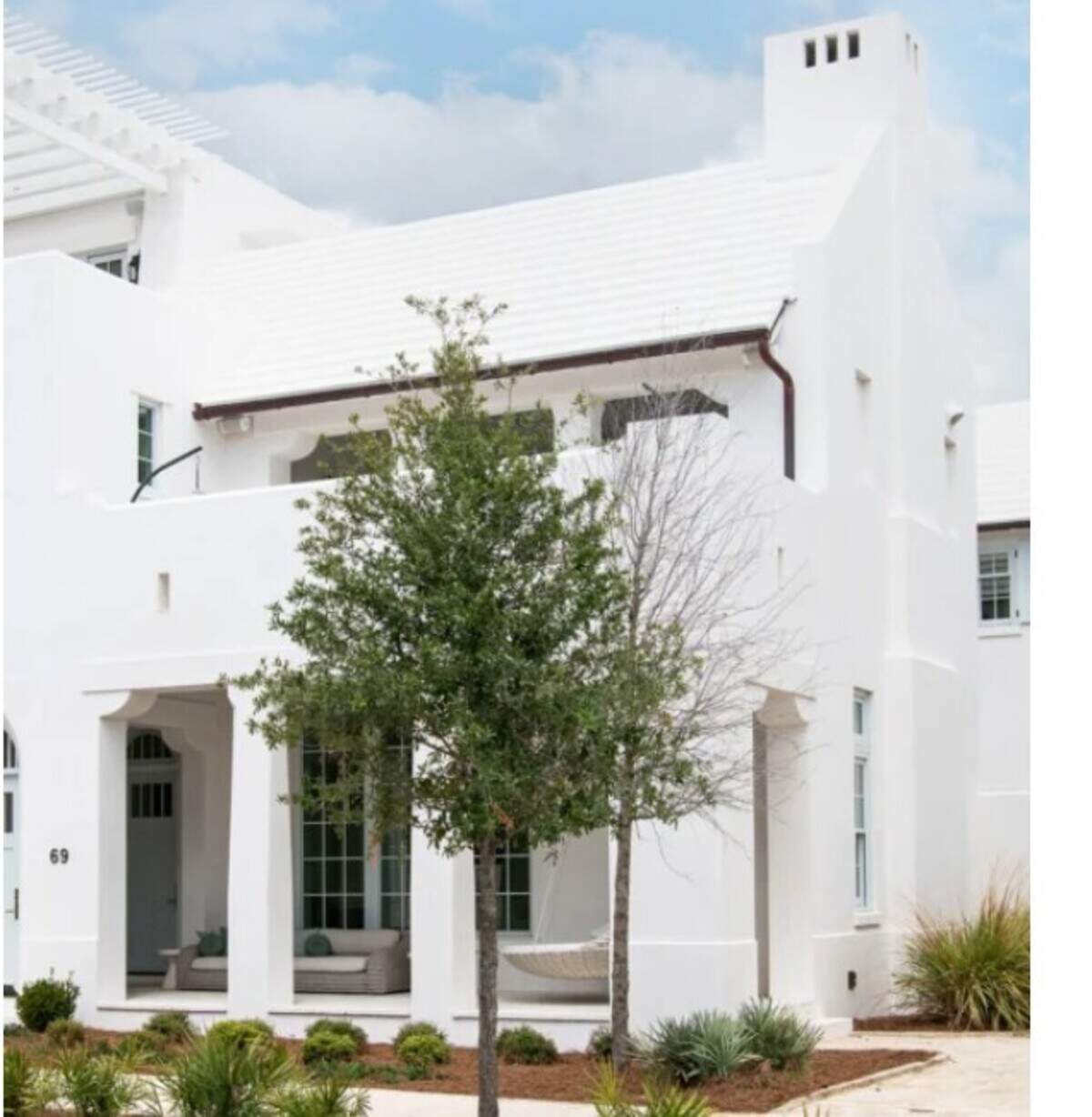 Shown is part of a planned home in The Cape Lake Norman community.