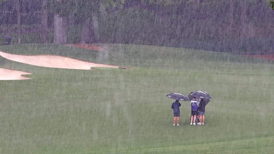 Bad weather ends first round of Charlotte’s PGA event early. What that means for Friday