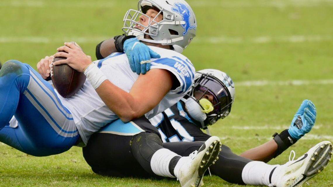 Brian Burns of Panthers one of NFL’s best pass rushers. His dancing makes it possible