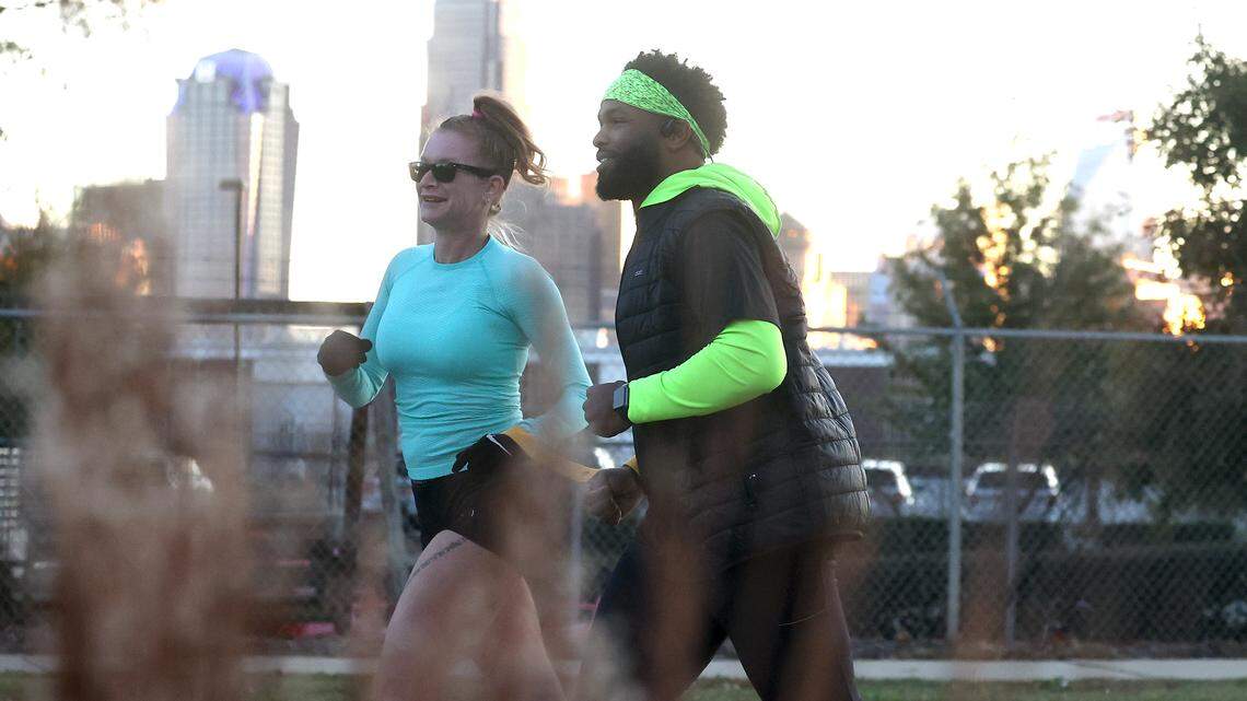 Legally blind man fell short in 1st marathon. He’ll seek redemption in Charlotte