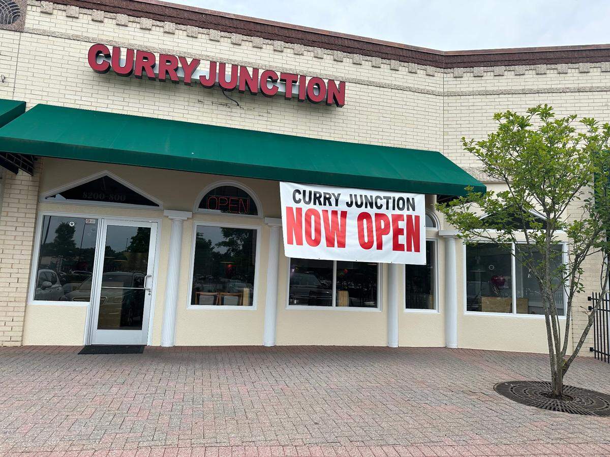 Curry Junction is now open at The Arboretum shopping center.