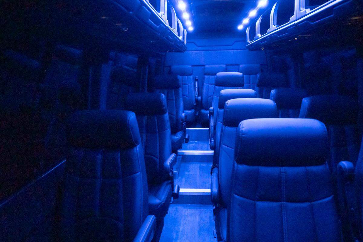 Asheville Wine Tours has a fleet of over a dozen 14 vehicles for 6-8 hour long private tours.