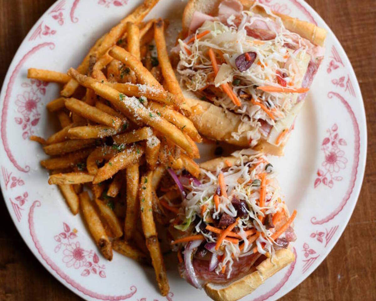 Italian grinder at Mama Ricotta’s.
