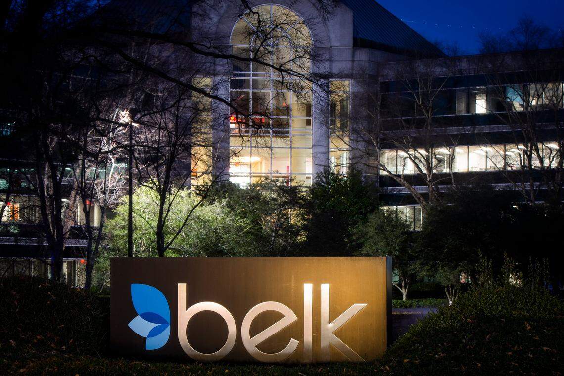It’s been a year since iconic Charlotte department store Belk filed for and emerged from Chapter 11 bankruptcy. Retail experts say the company needs to do more to survive. Seen here is Belk headquarters at 2801 W Tyvola Road.