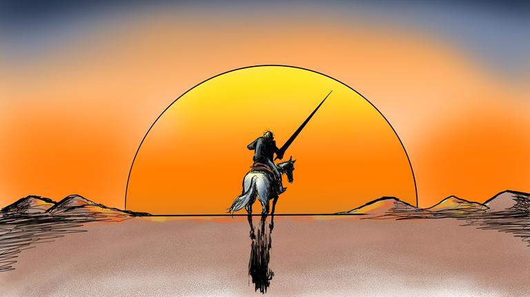 Kevin Siers cartoon: Bernie Sanders exits the race