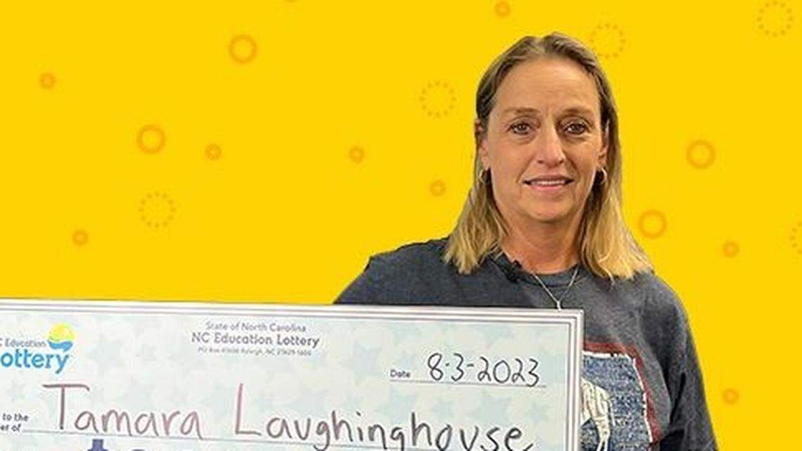 Tamara Laughinghouse will use her huge Powerball win to take a trip to Italy with her husband.