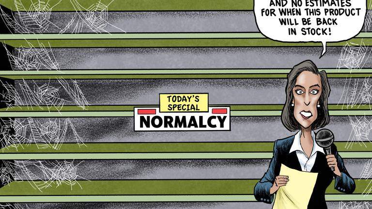 Kevin Siers cartoon: No shortage of shortages