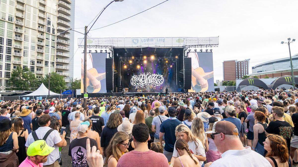 The Avett Brothers perform at Lovin’ Life Music Fest in Charlotte last May.