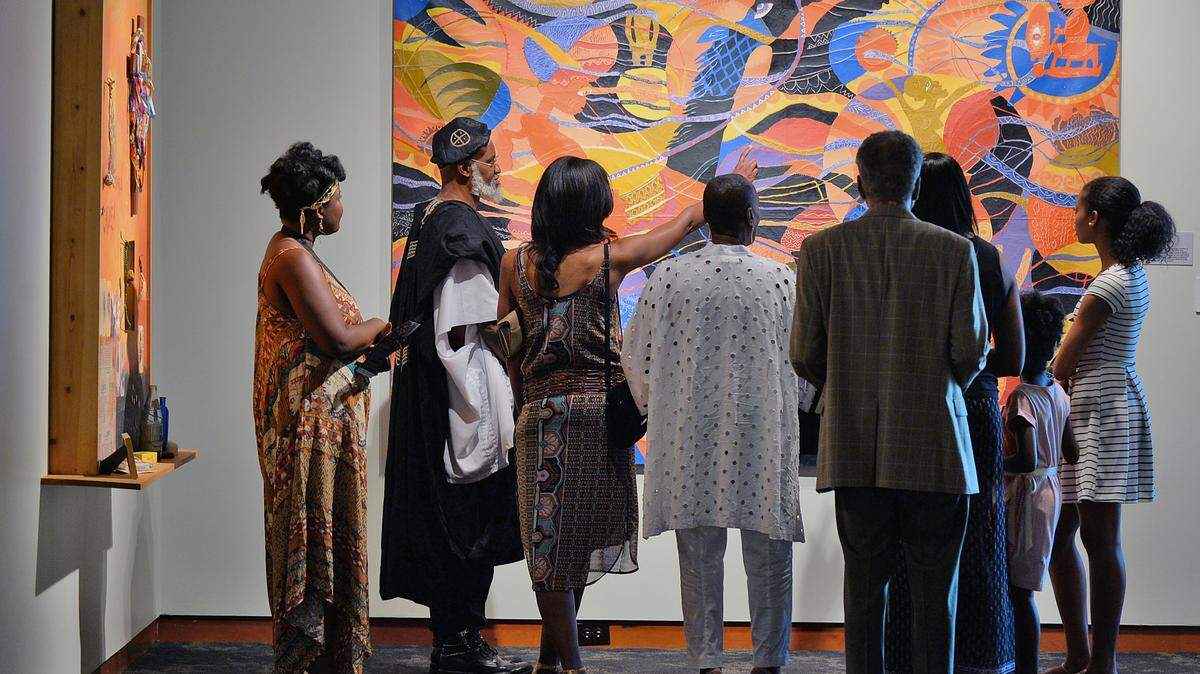 Charlotte received 111 applications for its inaugural arts and culture officer. The person would oversee funding from the city for various arts and culture groups, including the Harvey B. Gantt Center for African-American Arts + Culture, seen here in this photo. 