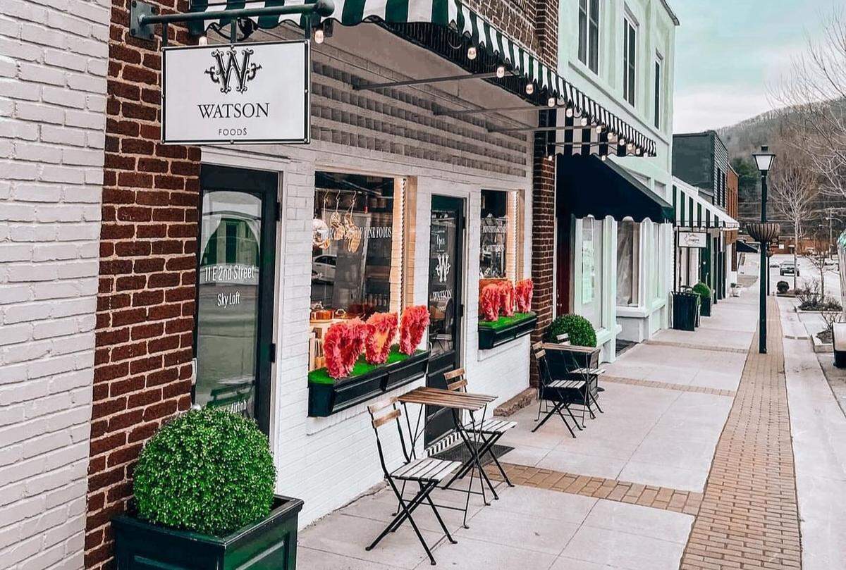 At Watson Foods, you can pick up snacks and a bottle of wine, or a few gifts to take home.