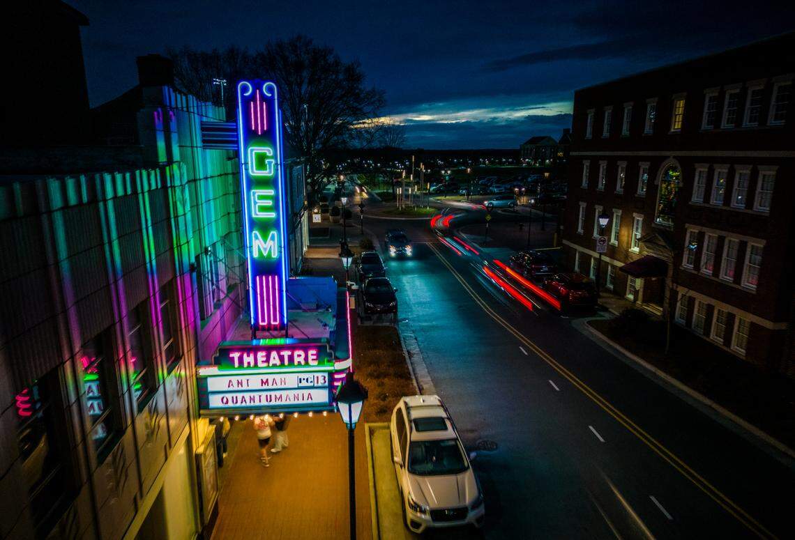 The historic Gem Theatre in Kannapolis is undergoing a second round of renovations.
