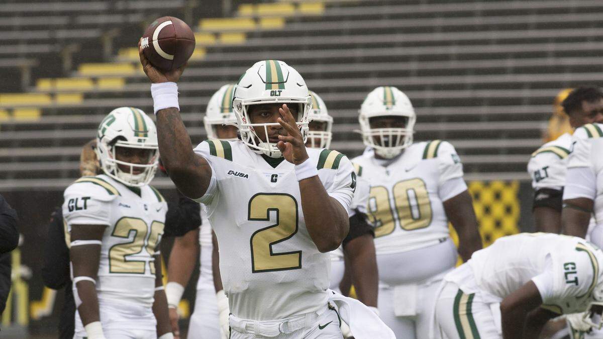 Charlotte 49ers backup quarterback Dom Shoffner didn’t play in the first two games of the season, but threw a touchdown pass last week in a victory against North Texas.