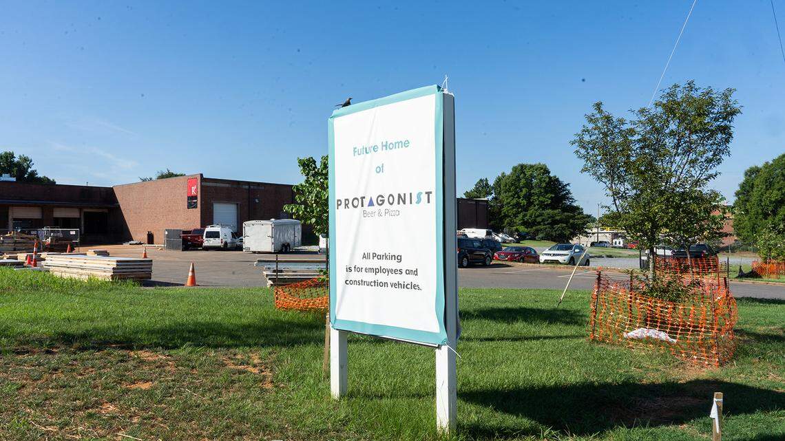 Protagonist’s new location is at the corner of Southside Drive and Yancey Road in Charlotte. Cluck Design Collaborative is the architect.