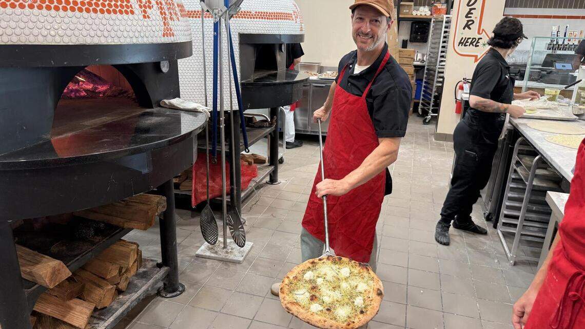 We tried this pizzeria’s newest location — and the vodka pesto stole the show