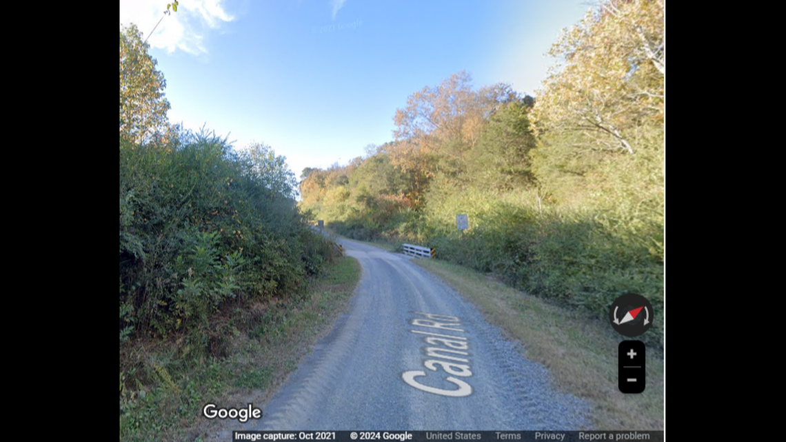 The chase happened Dec. 22 along Canal Road, about 45 miles southeast of Charlotte, NC, officials say..
