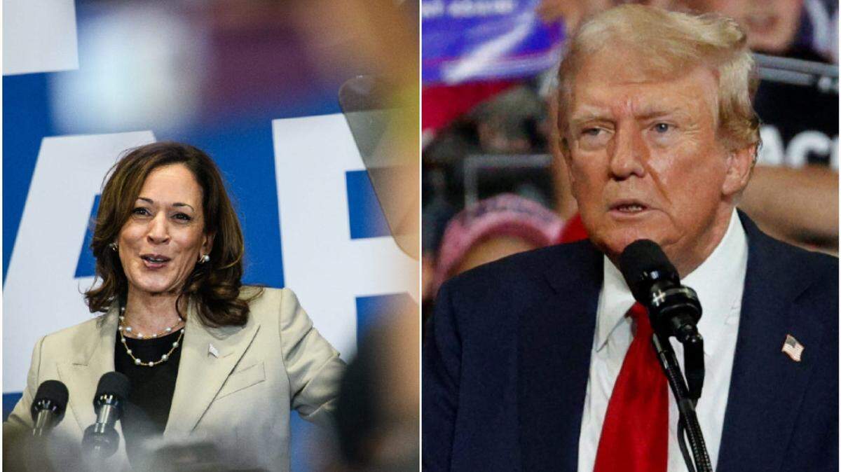 Vice President Kamala Harris, the presumptive Democratic nominee for president, and Donald Trump, the Republican nominee, are headed for a face-off in the November 2024 presidential election.