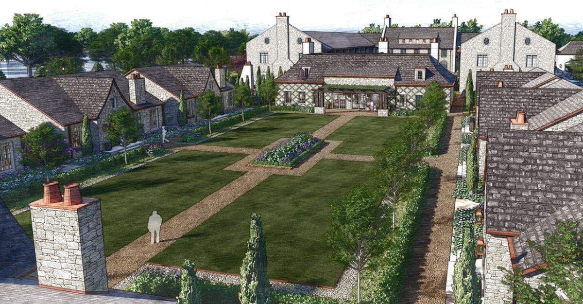 The Sam Furr Road Inn project would include seven cottage homes, each one-bedroom and 900 to 1,200 square feet, developer Jake Palillo said.