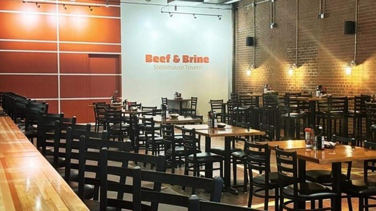 Beef & Brine Steakhouse Tavern is now open in Concord.