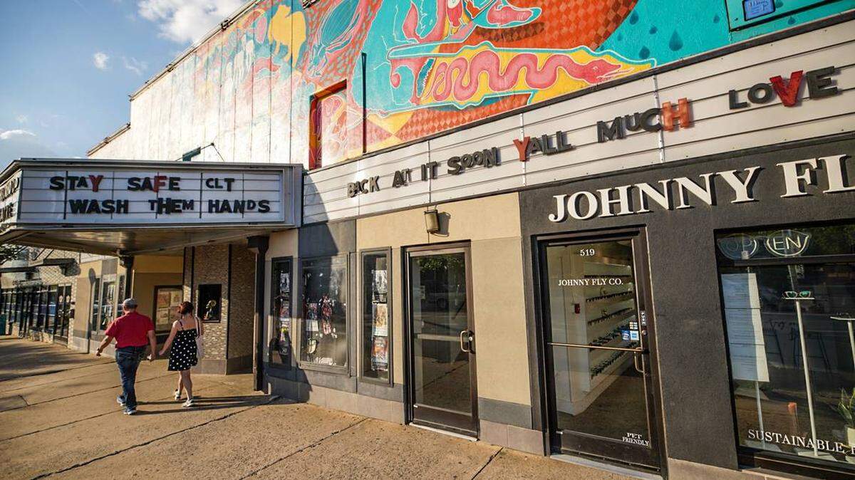 The retail block that’s home to Neighborhood Theater and other restaurants sold to a Nashville-based real estate investment and development firm for $10 million, according to county property records.