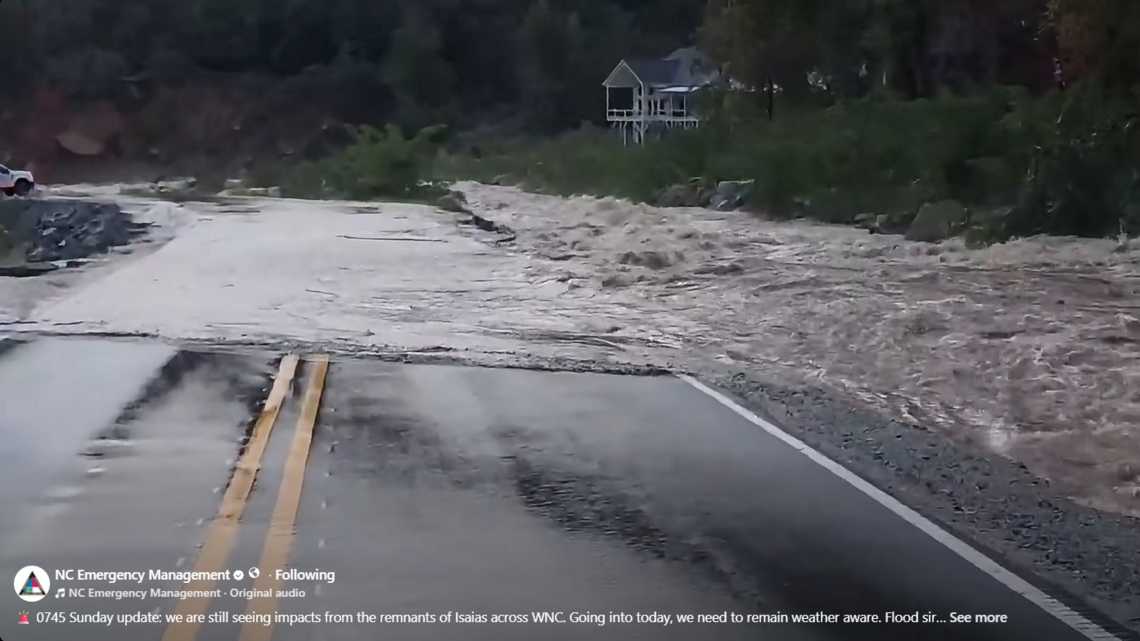 Did Hurricane Isaias rains solve the drought in North Carolina? See the latest