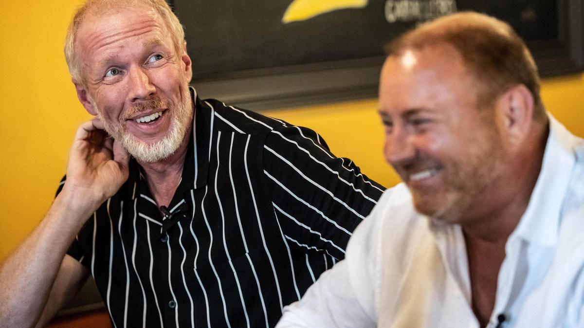 The popular long-running morning-radio duo of David “Ace” Cannon (left) and Ritchie “TJ Beams abruptly announced its breakup Friday, after more than a quarter-century on the air together in Charlotte.