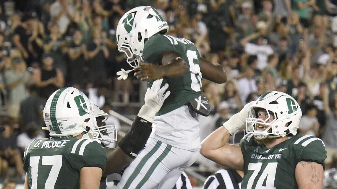 Charlotte 49ers hoping to capitalize on running game momentum vs. Rice