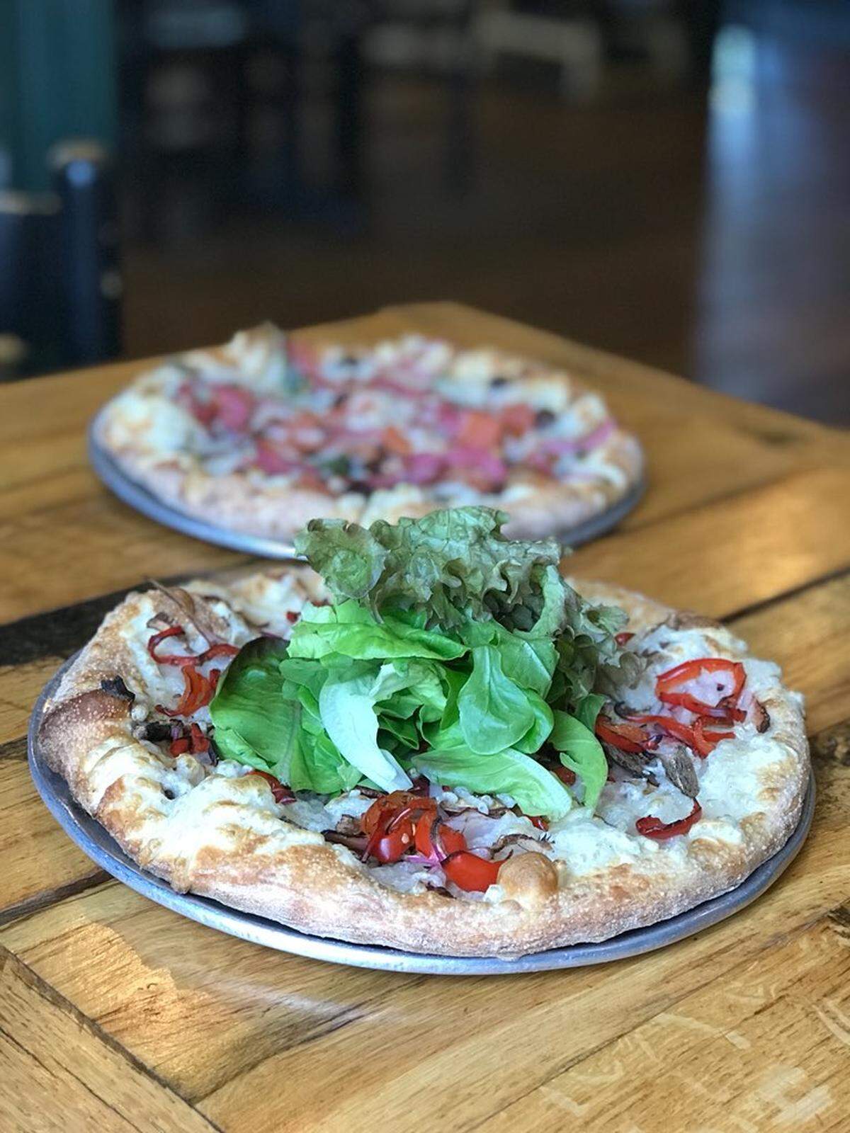 Pure Pizza offers gluten-free and vegetarian options in addition to classic flavors.