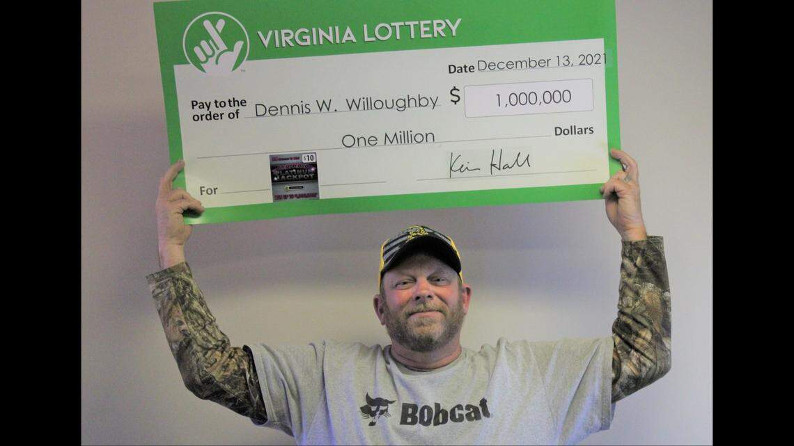 Dennis Willoughby went to buy chocolate milk for his kids and ended up winning $1 million in the Virginia Lottery.