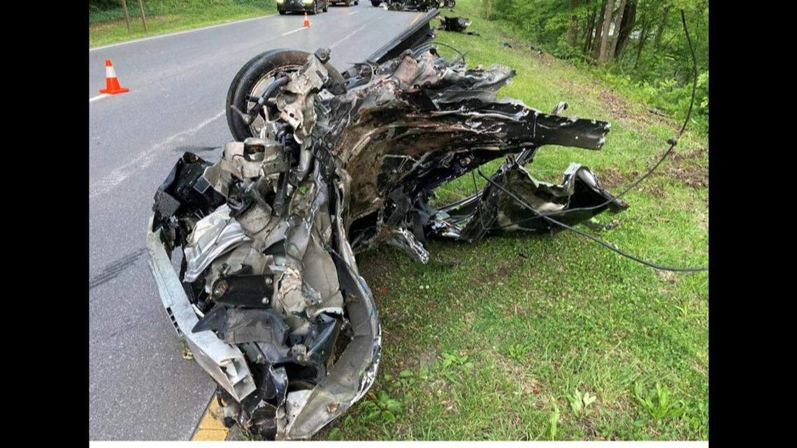 The accident victim, 25-year-old Gian Montano Spagnolo, was from Venezuela, officials said. His vehicle hit multiple trees.
