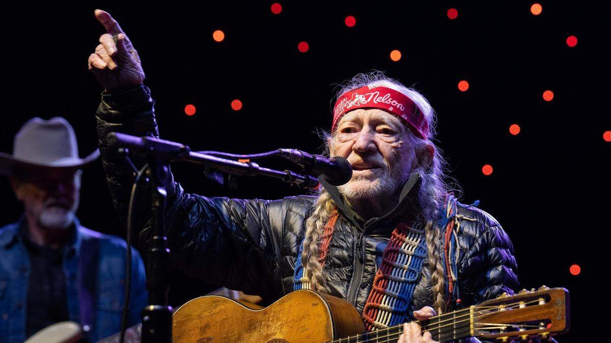 Willie Nelson closes out Luck Reunion on March 17, 2022, in Luck, Texas.