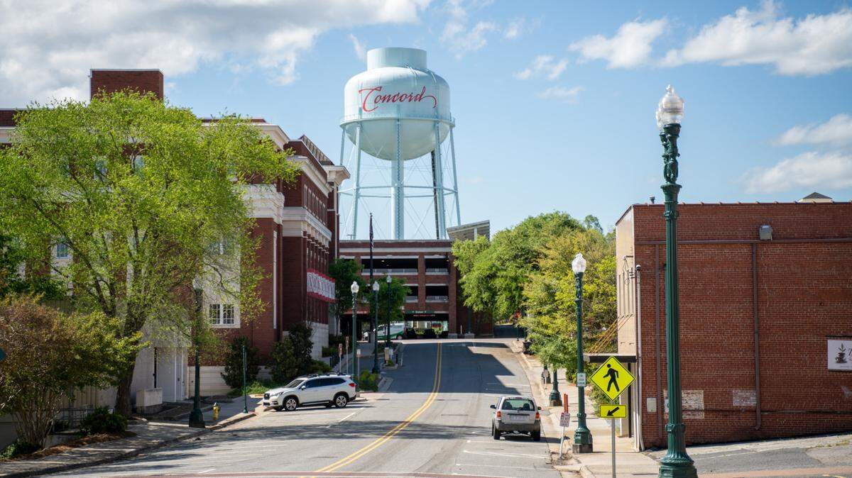 HGTV has named Concord, North Carolina, as one of its most charming small-town downtowns in America.